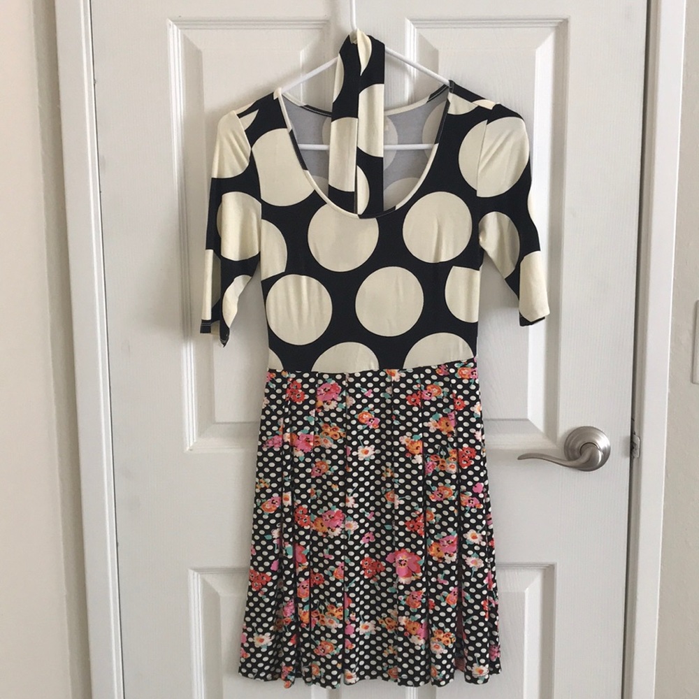 ModCloth polka dot dress
